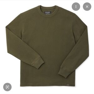 NWT Filson Waffle Knit Thermal Crewneck